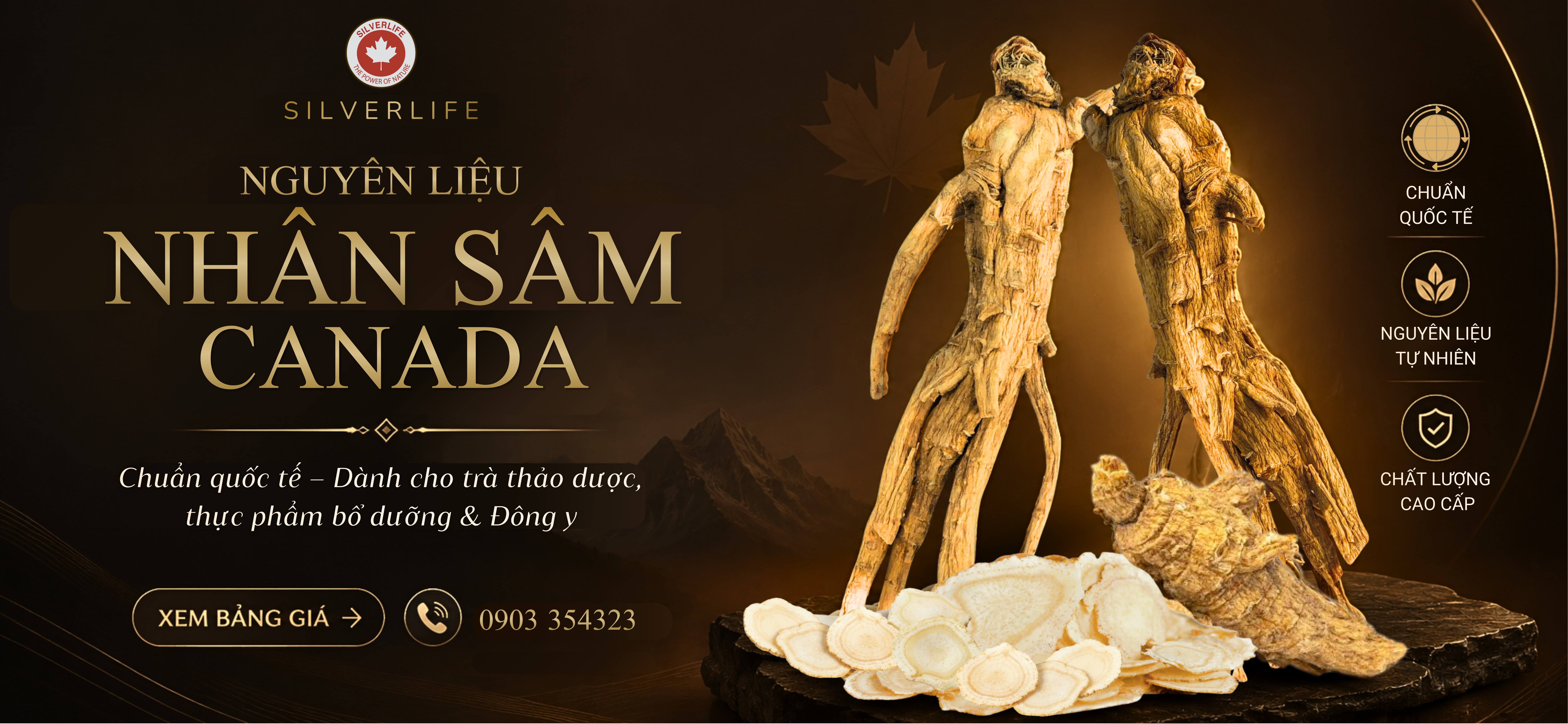 mua si nguyen lieu thao duoc nhan sam my canada